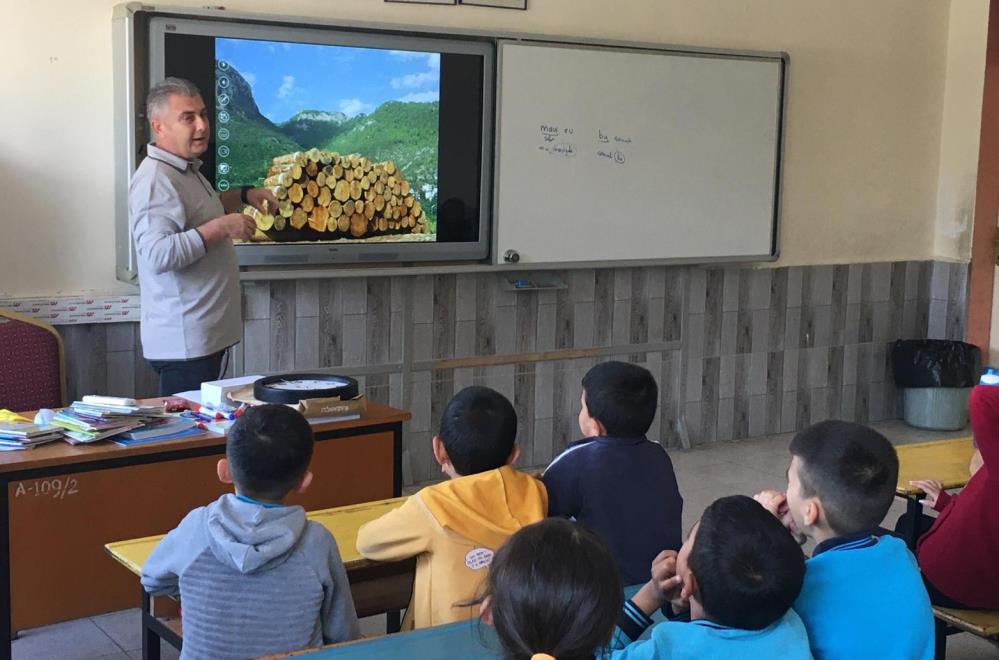 Anamur'da Öğrencilere orman bilinci aşılanıyor
