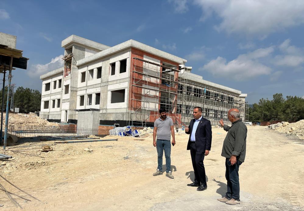 Devlet Hastanesi inşaatında çalışmaların yüzde 40'ı tamamlandı